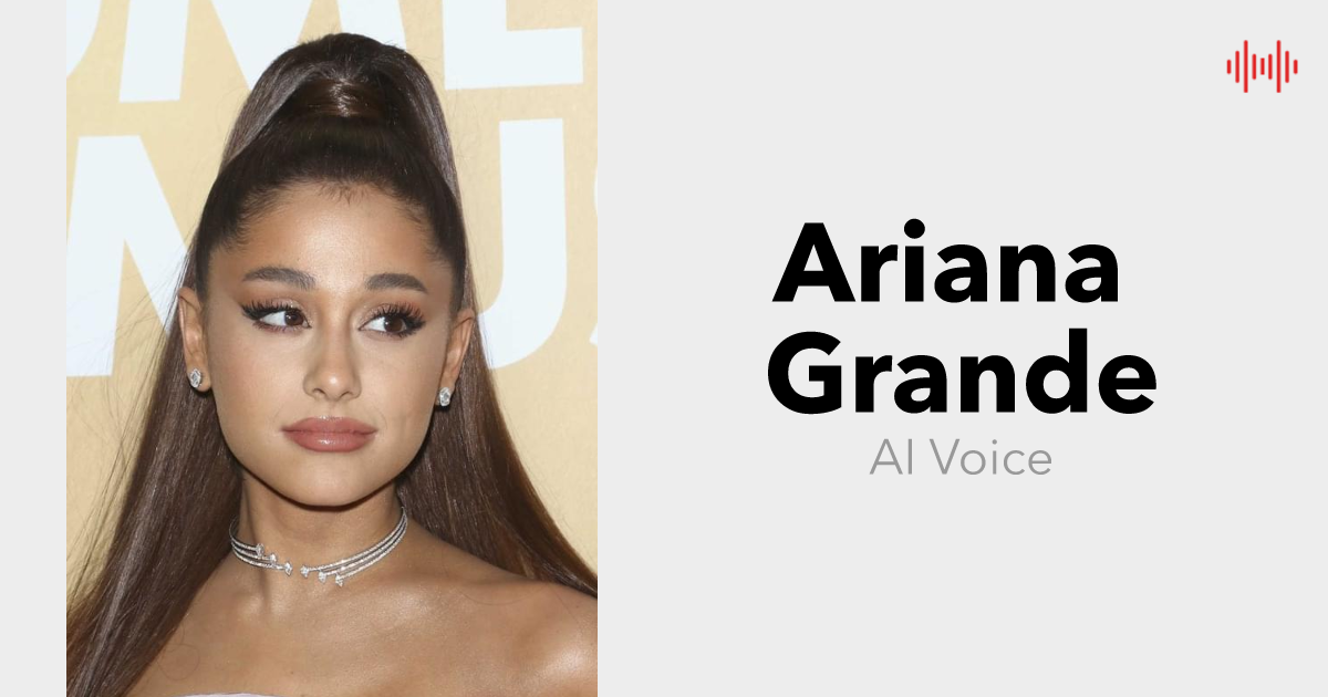 Ariana Grande AI Voice | memix